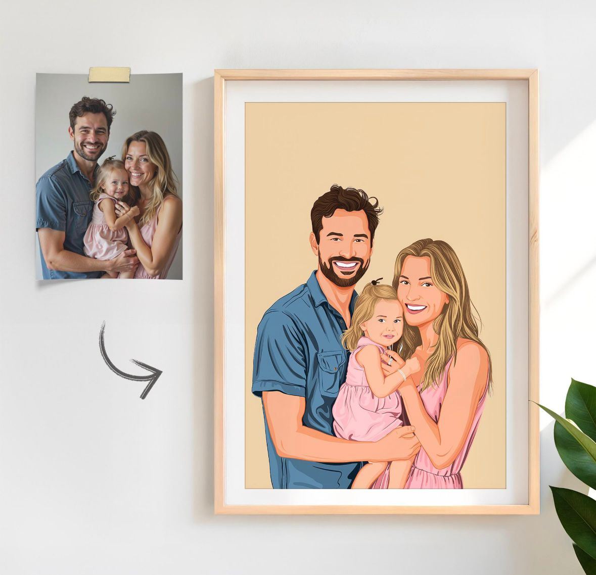 Custom Art Family Portrait