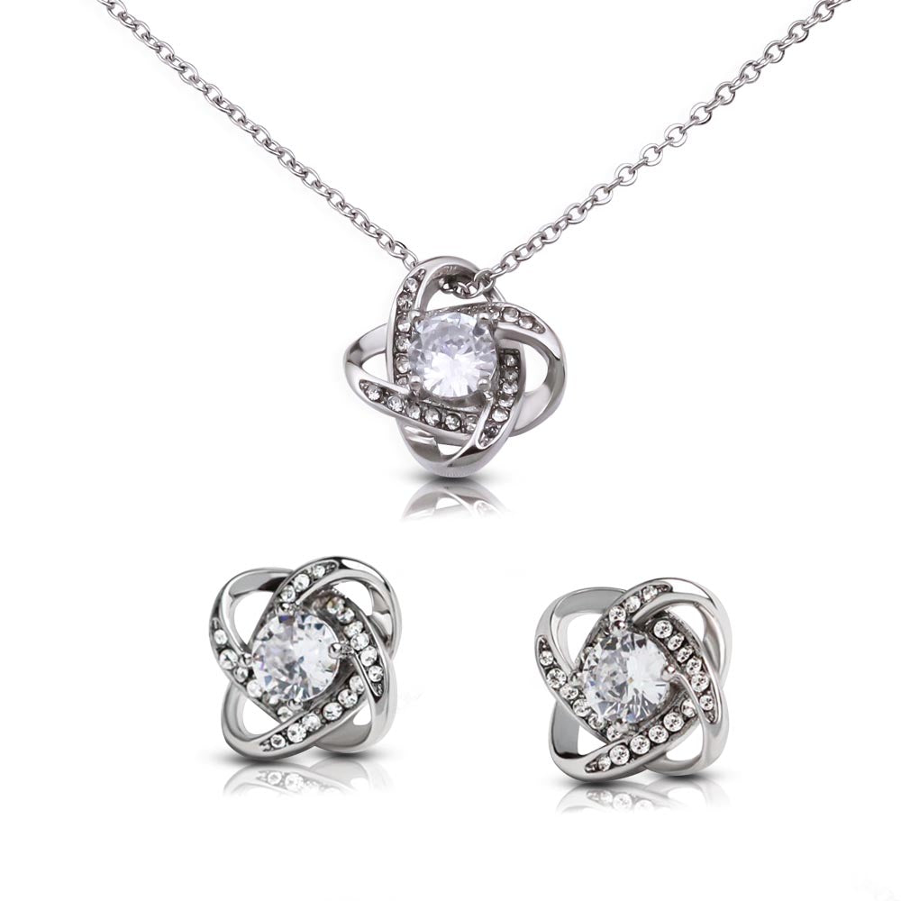TWO PIECE EARRING AND NECKLACE