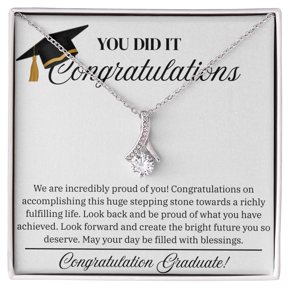 FOR HER GRADUATION