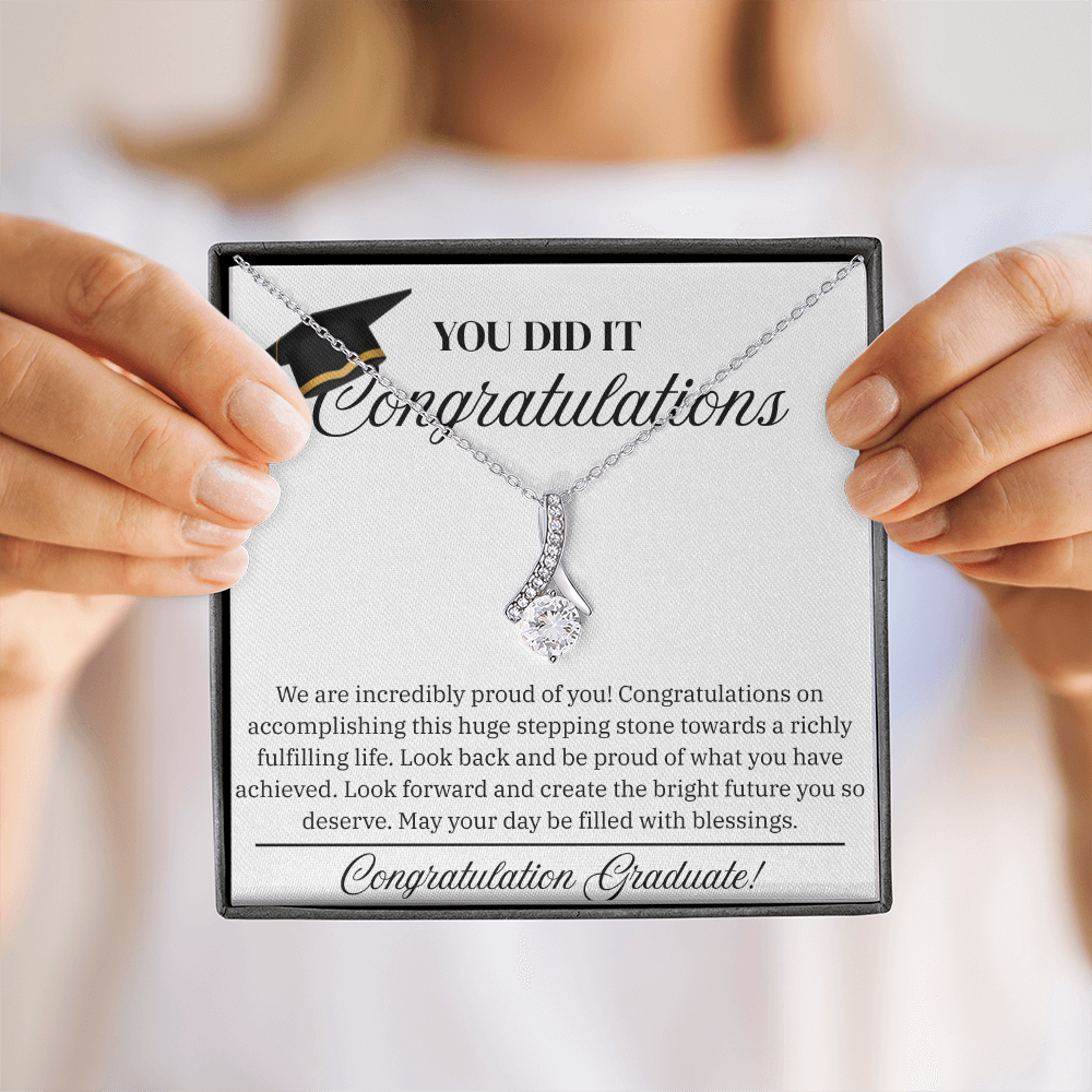 FOR HER GRADUATION
