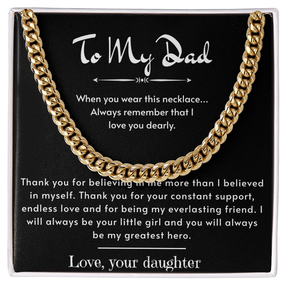 TO MY DAD