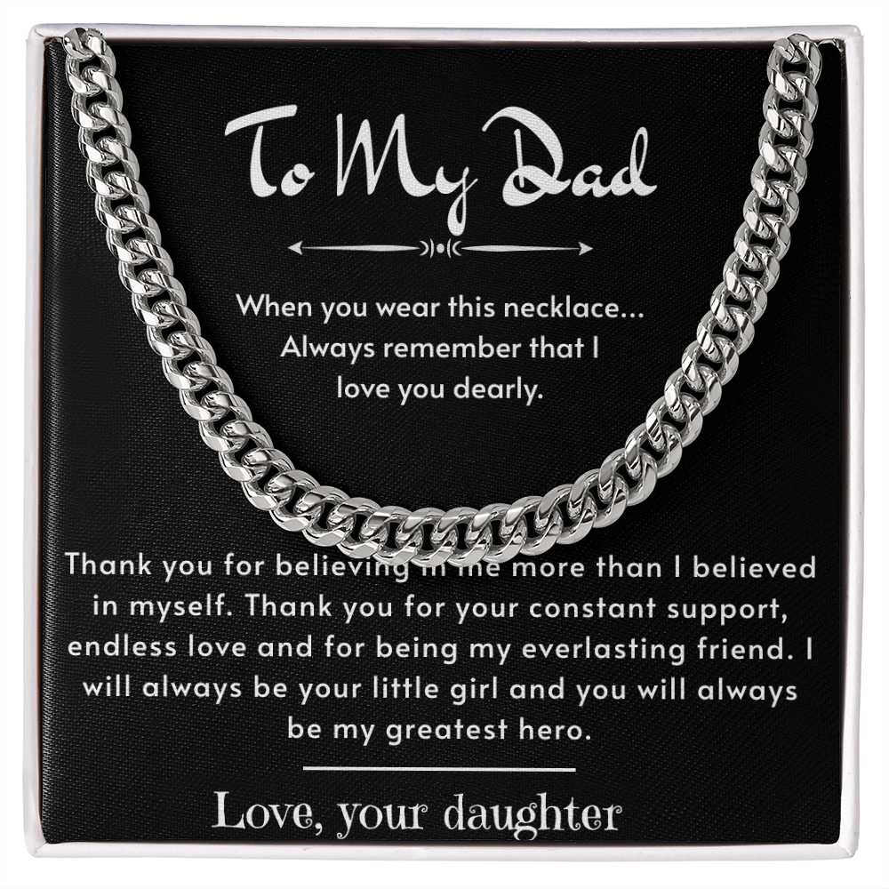 TO MY DAD