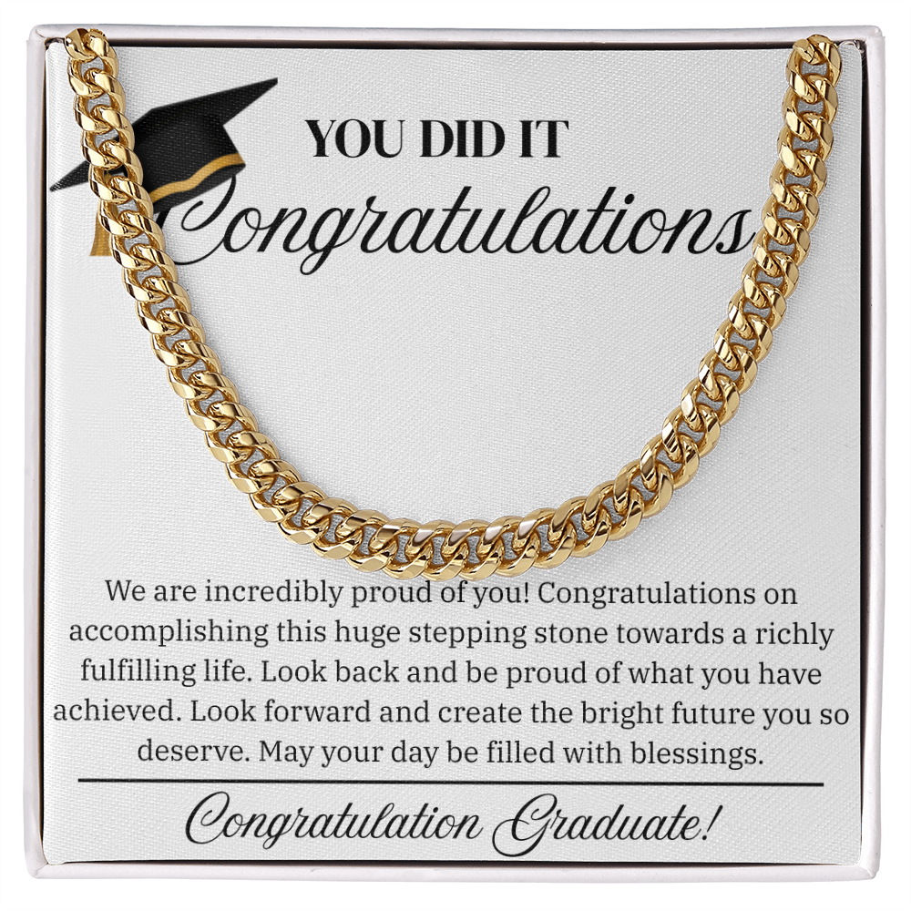 GIFT FOR HIS GRADUATION