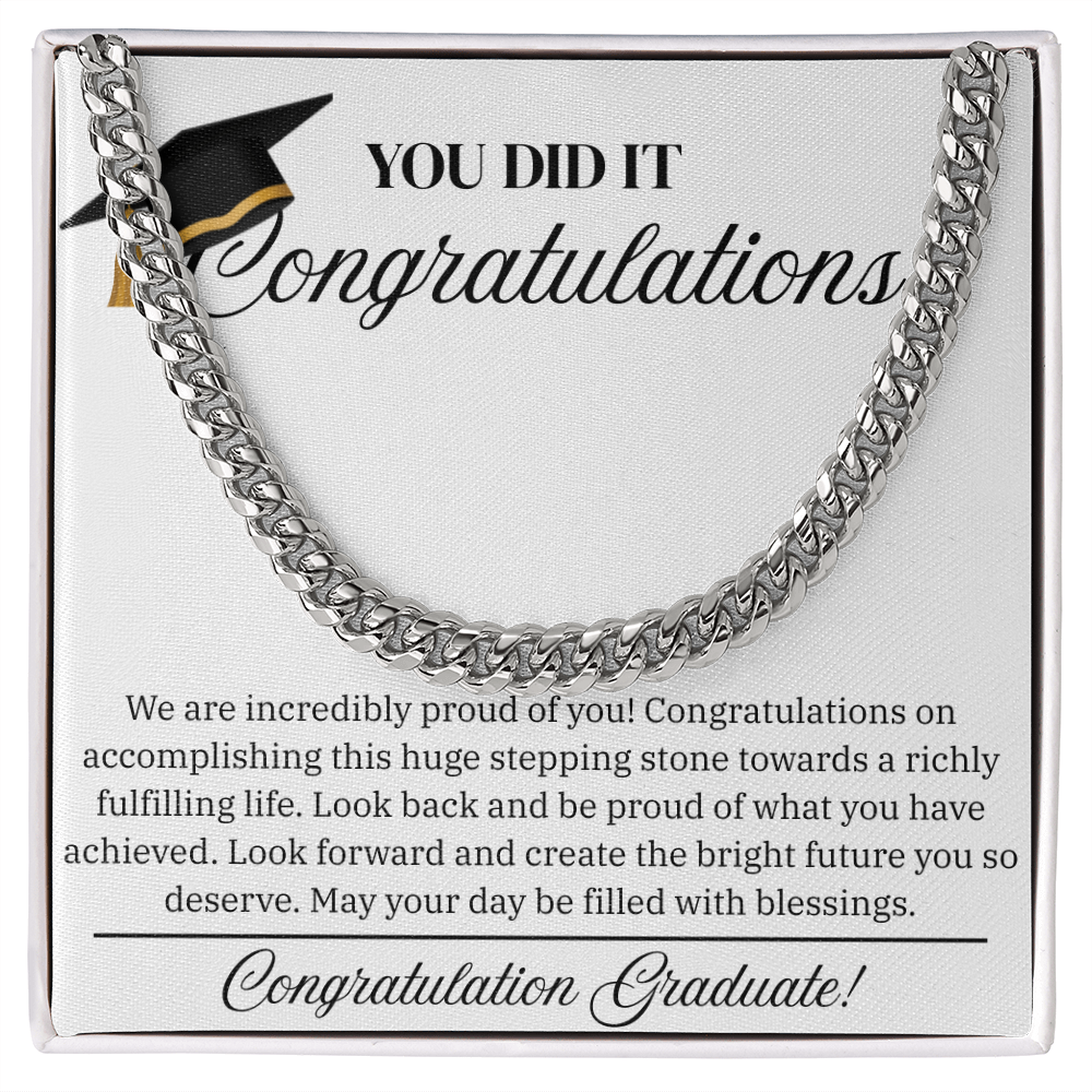 GIFT FOR HIS GRADUATION
